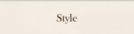 Style