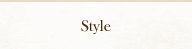 Style