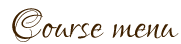 Corse menu